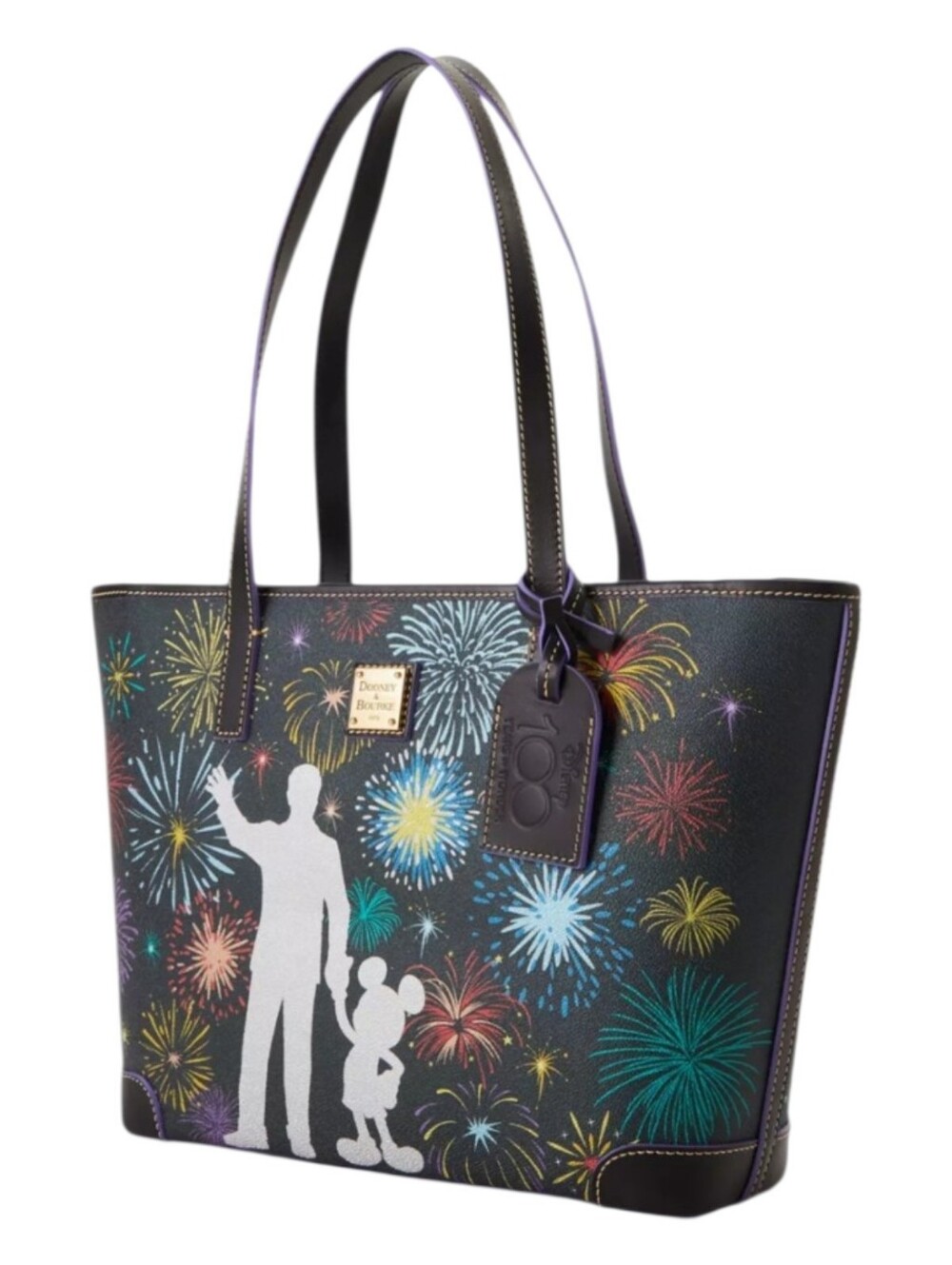 Dooney & Bourke Disney100 Platinum Celebration Finale Partners Tote Bag